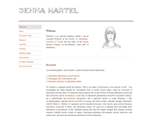 Tablet Screenshot of jennahartel.info
